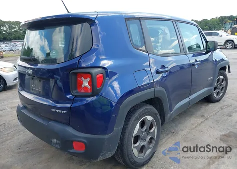 2016 Jeep Renegade Sport from USA, damaged, VIN ZACCJAAT7GPD30232